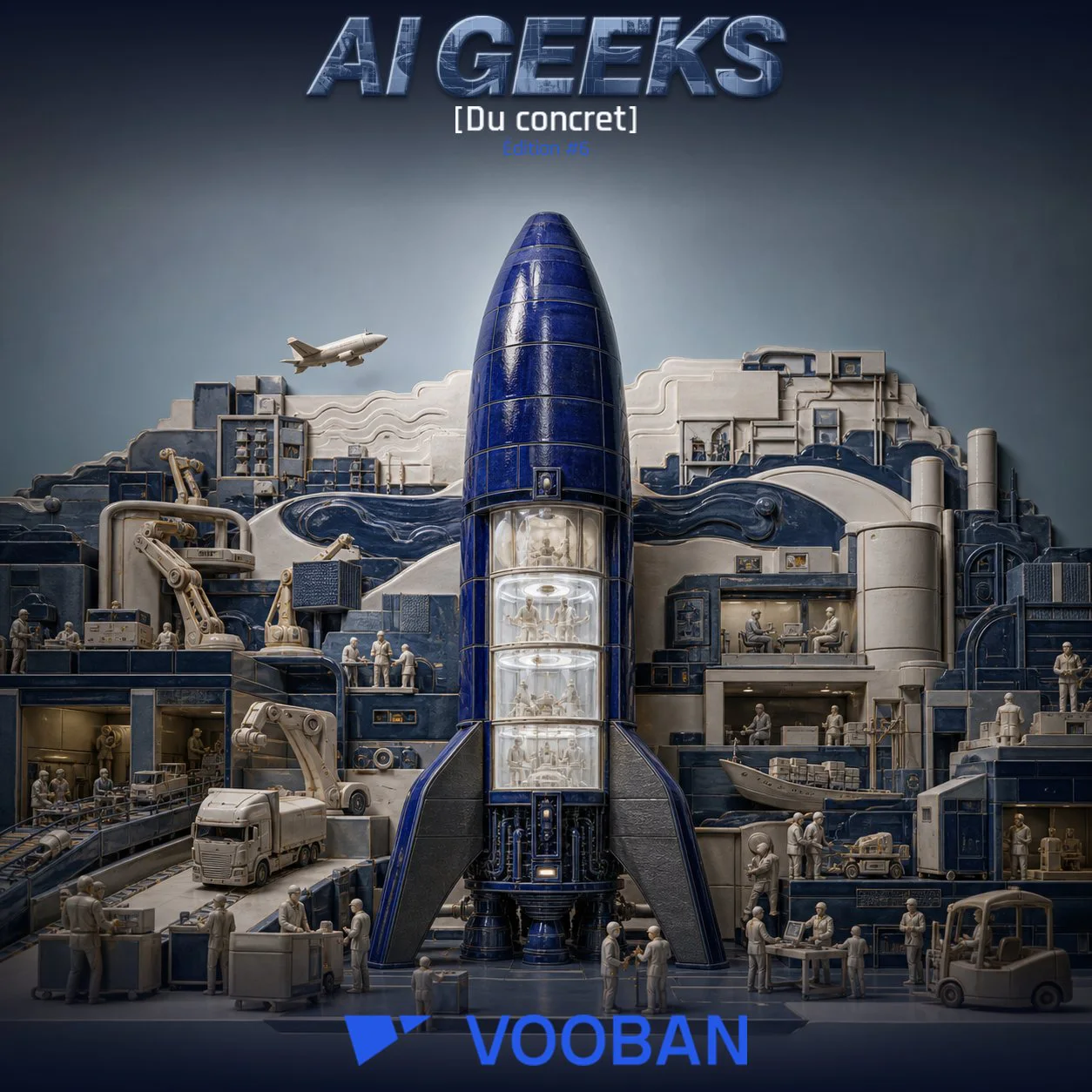 Couverture officielle Luma AI Geeks Édition #6 avec Vooban