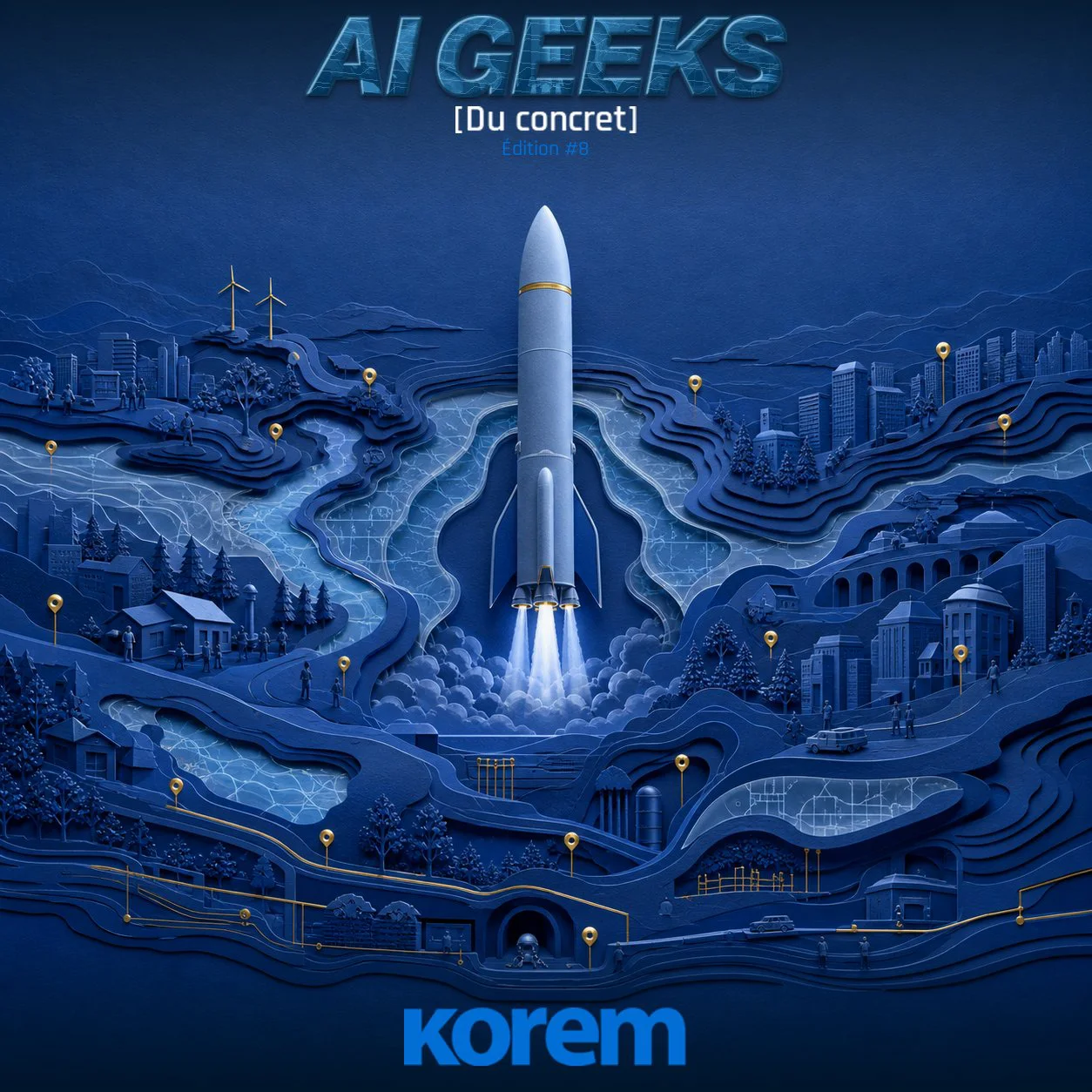 Couverture officielle Luma AI Geeks Édition #8 avec Korem